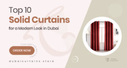 10 Dubai Solid Curtain Picks Perfect for a Clean, Modern Look