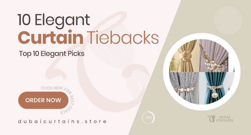 10 Elegant Curtain Tiebacks That Add Instant Style to Any Room