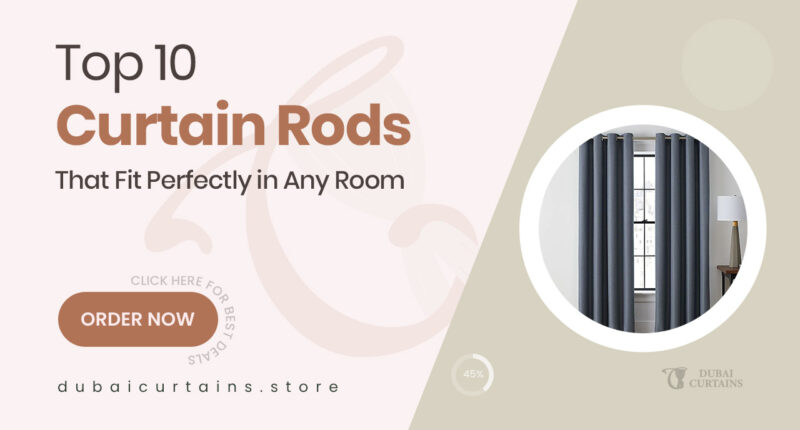 10 Highly Rated Curtain Inclusion Rods That Work in Every Room
