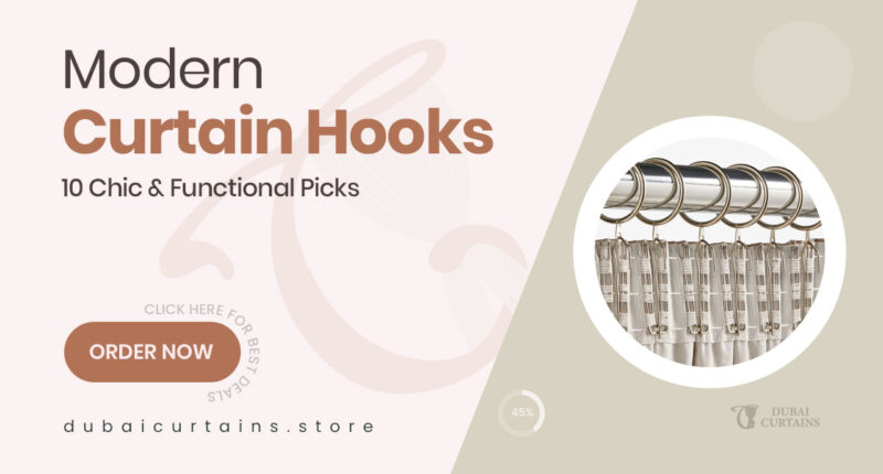 10 Stylish Curtain Hooks Designed to Complement Modern Interiors