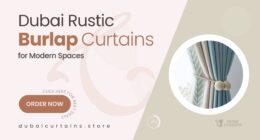Burlap Curtains in Dubai That Bring Rustic Charm to Modern Spaces