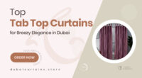 Elegant Tab Top Curtains That Bring Breezy Charm to Dubai Interiors